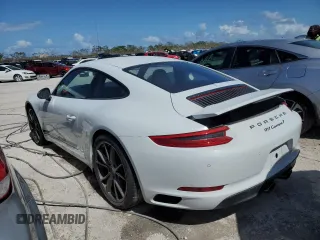 2019 Porsche 911 Carrera with VIN WP0AA2A96KS104011, listed as a Copart auction lot 76576224 with 3,807 mi miles and Non Repairable. Bid and sale history available at DreamBid. Image 2.