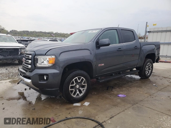 2016 GMC Canyon 4WD SLE with VIN 1GTG6CE36G1374456, listed as a Copart auction lot 52864115 with 63,892 mi miles and Salvage title. Bid and sale history available at DreamBid. Image 1.