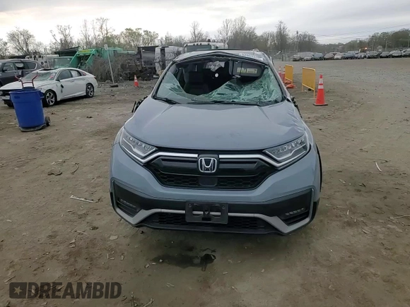 2022 Honda CR-V EX-L with VIN 5J6RT6H85NL005805, listed as a Copart auction lot 52603345 with 164,362 mi miles and Salvage Title. Bid and sale history available at DreamBid. Image 11.