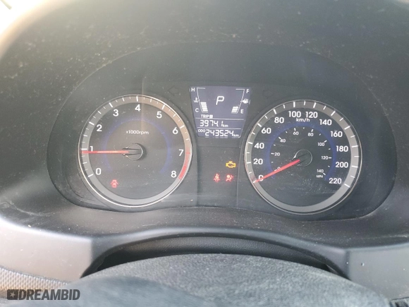 2014 Hyundai Accent GS with VIN KMHCT5AE7EU154616, listed as a Copart auction lot 51067035 with 243,524 mi miles and Clean Title. Bid and sale history available at carsss.com. Image 9.