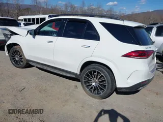 2023 Mercedes-Benz GLE 350 with VIN 4JGFB4KB4PA967463, listed as a IAAI auction lot 41651236 with 37,920 mi miles and . Bid and sale history available at DreamBid. Image 3.