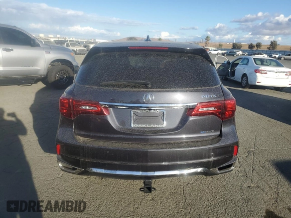 2020 Acura MDX Sport Hybrid w/Technology Pkg with VIN 5J8YD7H57LL000355, listed as a Copart auction lot 78183774 with 47,523 mi miles and Salvage Title. Bid and sale history available at carsss.com. Image 6.