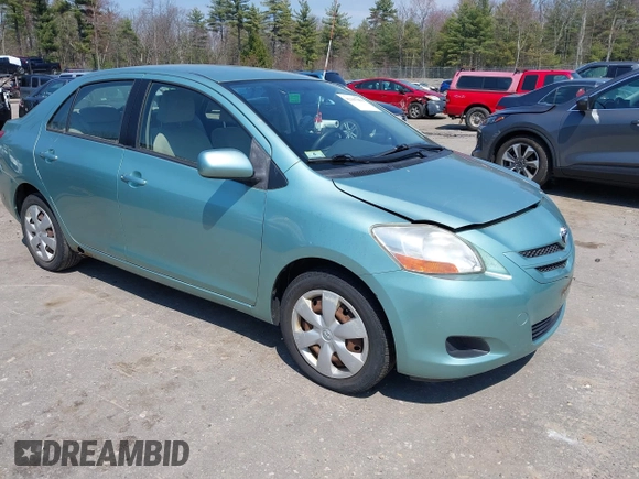 2008 Toyota Yaris with VIN JTDBT923484011003, listed as a IAAI auction lot 42107869 with 127,850 mi miles. Bid and sale history available at carsss.com. Image 1.