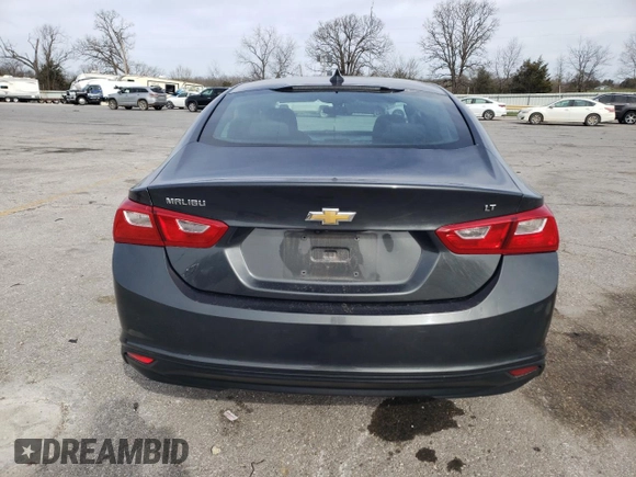 2017 Chevrolet Malibu LT with VIN 1G1ZE5ST9HF196101, listed as a Copart auction lot 49871685 with 194,477 mi miles and Salvage Title. Bid and sale history available at DreamBid. Image 6.