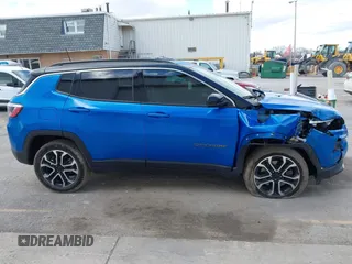 2023 Jeep Compass Limited with VIN 3C4NJDCN9PT519336, listed as a IAAI auction lot 41978460 with 35,272 mi miles and . Bid and sale history available at DreamBid. Image 13.