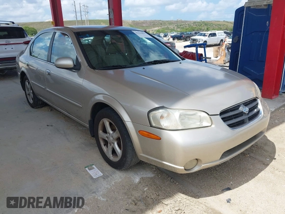 2001 Nissan Maxima GXE z VIN JN1CA31D61T622506, wystawiony jako IAAI lot #42344837 z przebiegiem 128 764 mil mil oraz . Historia ofert i sprzedaży dostępna na DreamBid. Obrazek 1.
