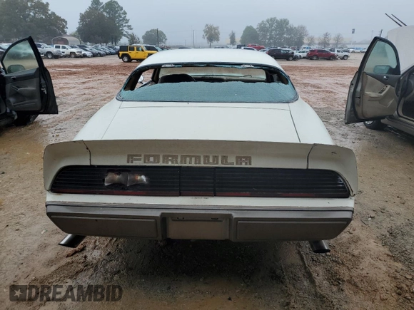 1979 Pontiac Firebird with VIN 2U87K9N120105, listed as a Copart auction lot 80135024 with 87,739 mi miles and Clean title. Bid and sale history available at DreamBid. Image 6.