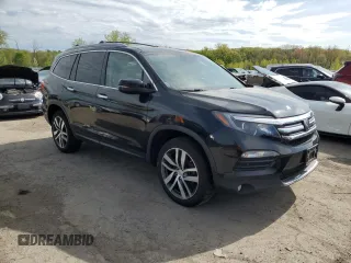 2017 Honda Pilot Elite with VIN 5FNYF6H09HB104654, listed as a Copart auction lot 55320795 with 187,306 mi miles and Clean Title. Bid and sale history available at DreamBid. Image 4.