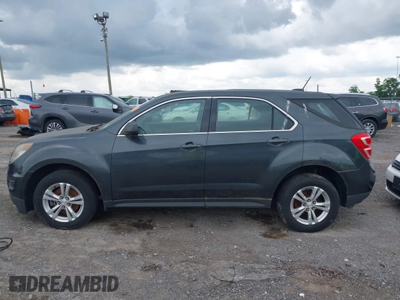 2017 Chevrolet Equinox LS with VIN 2GNALBEK4H1612596, listed as a IAAI auction lot 42052652 with 95,623 mi miles and . Bid and sale history available at carsss.com. Image 14.