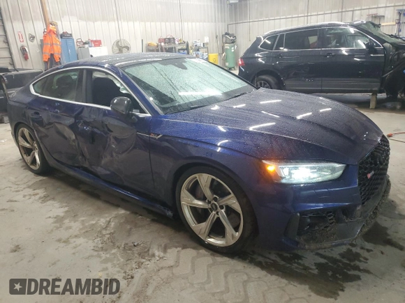 2019 Audi RS 5 Sportback z VIN WUABWCF54KA900346, wystawiony jako Copart lot #57398965 z przebiegiem 49 501 mil mil oraz Szkoda całkowita • Salvage title. Historia ofert i sprzedaży dostępna na DreamBid. Obrazek 4.