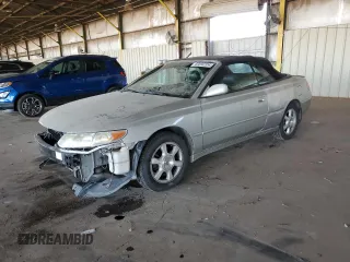 2002 Toyota Solara SE with VIN 2T1FF28PX2C580985, listed as a Copart auction lot 83092354 with 264,668 mi miles and Salvage Title. Bid and sale history available at DreamBid. Image 1.