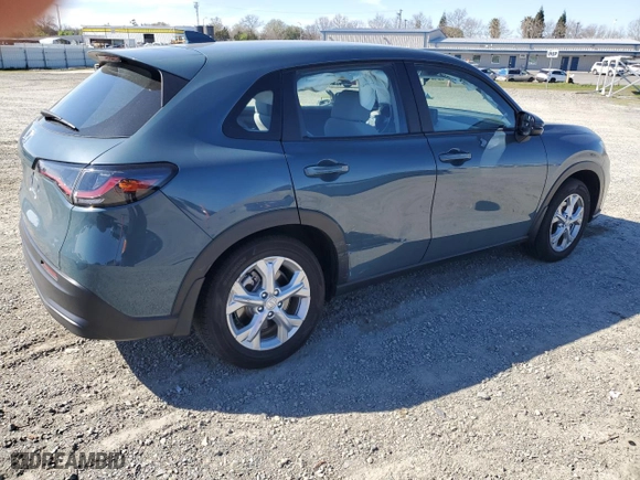 2024 Honda HR-V LX with VIN 3CZRZ1H31RM740243, listed as a Copart auction lot 47320795 with 10,360 mi miles and Salvage Title. Bid and sale history available at carsss.com. Image 3.