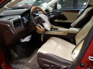 2018 Lexus RX with VIN JTJDZKCA3J2003842, listed as a Copart auction lot 50424105 with 62,382 mi miles and Clean Title. Bid and sale history available at carsss.com. Image 7.