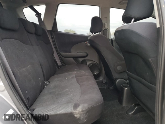 2010 Honda Fit Sport with VIN JHMGE8H40AS023997, listed as a Copart auction lot 53677065 with 105,302 mi miles and Salvage Title. Bid and sale history available at carsss.com. Image 10.