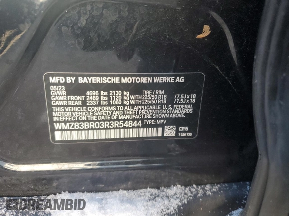 2024 MINI Countryman Cooper S with VIN WMZ83BR03R3R54844, listed as a Copart auction lot 87876155 with 15,242 mi miles and Salvage Title. Bid and sale history available at carsss.com. Image 14.