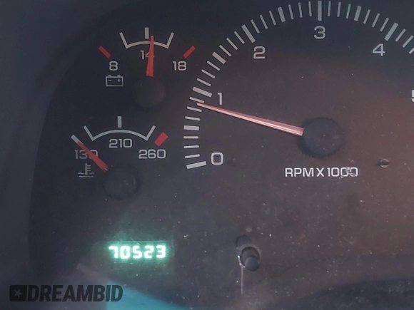 1999 Dodge Dakota SLT with VIN 1B7FL26XXXS209424, listed as a IAAI auction lot 41264544 with 70,523 mi miles. Bid and sale history available at carsss.com. Image 7.