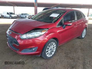2014 Ford Fiesta SE with VIN 3FADP4BJ1EM111984, listed as a IAAI auction lot 41928387 with 109,641 mi miles. Bid and sale history available at carsss.com. Image 17.