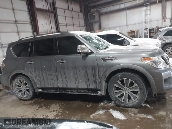 2020 Nissan Armada SL with VIN JN8AY2NC9L9620412, listed as a IAAI auction lot 41580327 with 93,247 mi miles. Bid and sale history available at carsss.com. Image 13.