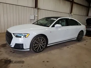 2021 Audi A8 with VIN WAU8DAF8XMN014696, listed as a Copart auction lot 49062035 with 41,206 mi miles and Salvage Title. Bid and sale history available at carsss.com. Image 1.