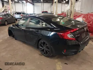 2019 Honda Civic Sport with VIN 19XFC2F89KE206213, listed as a IAAI auction lot 41804863 with 76,052 mi miles and . Bid and sale history available at DreamBid. Image 3.