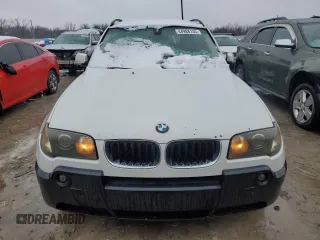 2004 BMW X3 2.5i with VIN WBXPA73494WC42071, listed as a Copart auction lot 44988135 with 234,462 mi miles and Non Repairable. Bid and sale history available at carsss.com. Image 5.