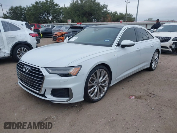 2019 Audi A6 Prestige with VIN WAUM2AF26KN042444, listed as a IAAI auction lot 41174343 with 52,322 mi miles. Bid and sale history available at carsss.com. Image 2.