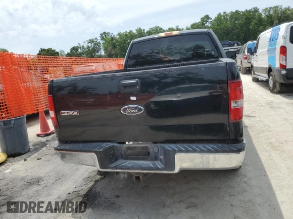 2005 Ford F-150 XLT z VIN 1FTPX12515FB44007, wystawiony jako Copart lot #54070015 z przebiegiem 153 580 mil mil oraz Szkoda całkowita • Salvage title. Historia ofert i sprzedaży dostępna na DreamBid. Obrazek 6.