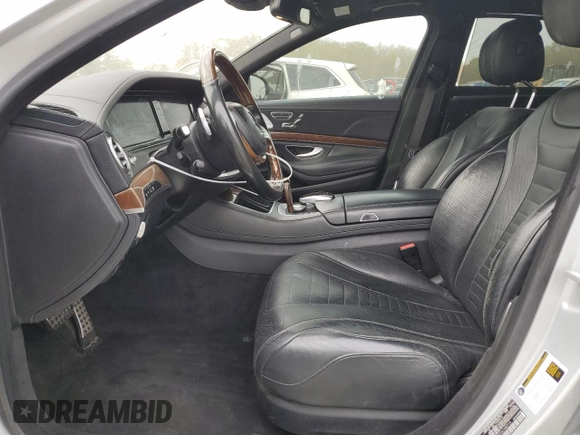 2015 Mercedes-Benz S 550 with VIN WDDUG8FB2FA148714, listed as a Copart auction lot 52670345 with 226,473 mi miles and Salvage Title. Bid and sale history available at DreamBid. Image 7.