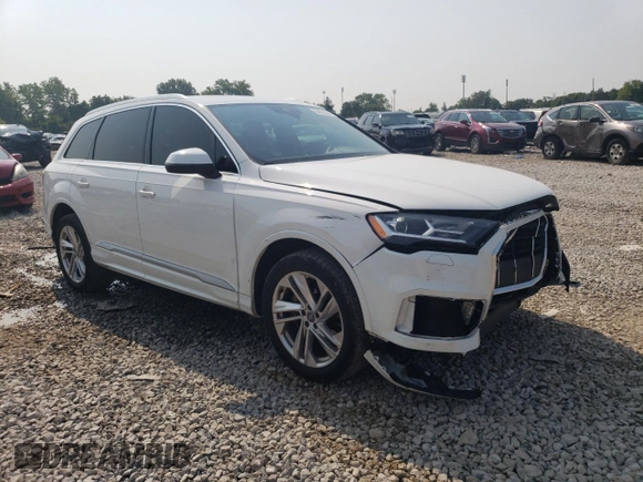 2020 Audi Q7 Premium with VIN WA1AXAF79LD010379, listed as a Copart auction lot 64861994 with 74,167 mi miles and Salvage Title. Bid and sale history available at carsss.com. Image 4.