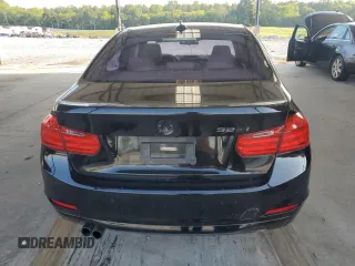 2015 BMW 3 Series 328i with VIN WBA3A5G51FNS87379, listed as a Copart auction lot 57752165 with 56,802 mi miles and Salvage title. Bid and sale history available at DreamBid. Image 6.