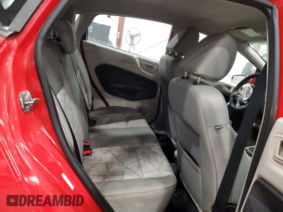 2013 Ford Fiesta SE with VIN 3FADP4EJ1DM170737, listed as a Copart auction lot 50323795 with 0 mi miles and Non Repairable. Bid and sale history available at carsss.com. Image 11.
