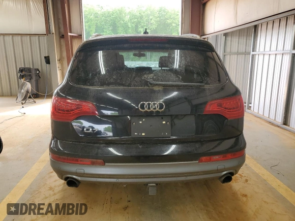 2013 Audi Q7 Premium Plus with VIN WA1LGBFEXDD009028, listed as a Copart auction lot 54529275 with Not provided miles and Clean title. Bid and sale history available at DreamBid. Image 6.