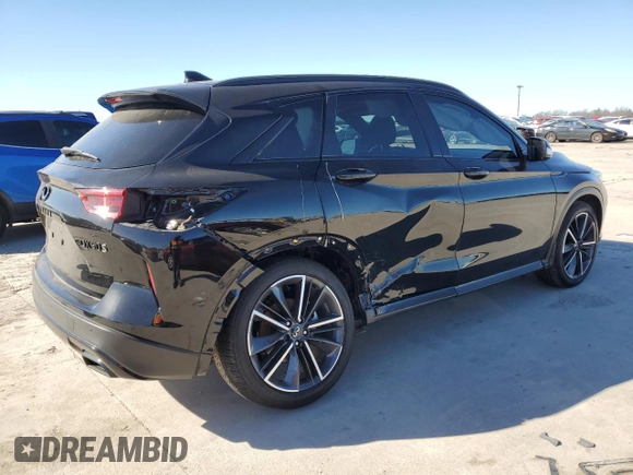 2024 Infiniti QX50 Sport с VIN 3PCAJ5FA1RF101707, выставлен на аукционе Copart как лот 87080944 с пробегом 11 151 миль миль и Списание • Salvage title. История ставок и продаж доступна на DreamBid. Изображение 3.