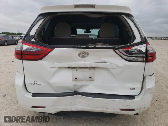 2020 Toyota Sienna LE Auto Access Seat с VIN 5TDKZ3DC1LS053764, выставлен на аукционе Copart как лот 53616155 с пробегом 108 778 миль миль и Списание • Salvage title. История ставок и продаж доступна на DreamBid. Изображение 6.