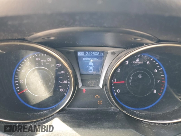 2013 Hyundai Genesis Coupe Track with VIN KMHHU6KJ2DU097275, listed as a Copart auction lot 53036495 with 259,808 mi miles and Clean title. Bid and sale history available at DreamBid. Image 9.