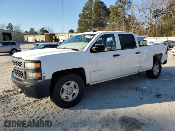 2014 Chevrolet Silverado 1500 Work Truck with VIN 3GCUKPEC7EG185786, listed as a Copart auction lot 42301265 with 371,042 mi miles and Salvage Title. Bid and sale history available at carsss.com. Image 1.