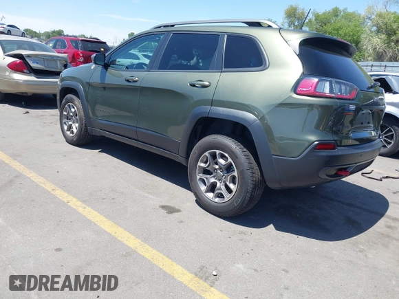 2021 Jeep Cherokee Trailhawk с VIN 1C4PJMBX9MD142777, выставлен на аукционе IAAI как лот 42363454 с пробегом 47 004 миль миль и . История ставок и продаж доступна на DreamBid. Изображение 3.