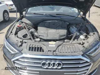 2021 Audi A8 with VIN WAU8DAF81MN030382, listed as a Copart auction lot 57970674 with 36,071 mi miles and Salvage Title. Bid and sale history available at carsss.com. Image 11.
