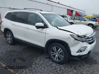 2016 Honda Pilot EX-L with VIN 5FNYF6H78GB092265, listed as a IAAI auction lot 41312700 with 52,101 mi miles. Bid and sale history available at carsss.com. Image 1.