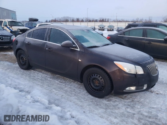 2011 Buick Regal CXL RL4 with VIN W04GS5EC3B1030769, listed as a Copart auction lot 68470742 with 183,770 mi miles and Salvage Title. Bid and sale history available at carsss.com. Image 4.