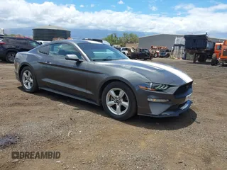 2018 Ford Mustang EcoBoost with VIN 1FA6P8TH0J5123717, listed as a IAAI auction lot 42542683 with 101,729 mi miles and . Bid and sale history available at DreamBid. Image 1.