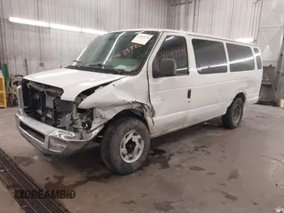 2014 Ford Econoline Passenger XL with VIN 1FBSS3BL7EDA11044, listed as a IAAI auction lot 41463372 with 139,932 mi miles and . Bid and sale history available at DreamBid. Image 2.