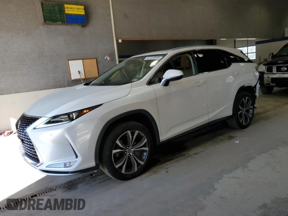 2022 Lexus RX with VIN JTJHZKEA2N2024718, listed as a Copart auction lot 47320555 with 35,742 mi miles and Salvage Title. Bid and sale history available at carsss.com. Image 1.