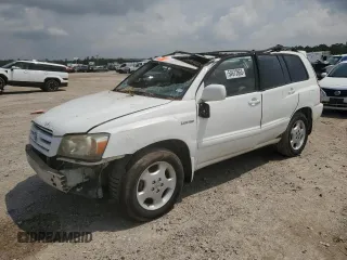 2004 Toyota Highlander z VIN JTEDP21A940042135, wystawiony jako Copart lot #54673865 z przebiegiem Nie podano mil oraz Szkoda całkowita • Salvage title. Historia ofert i sprzedaży dostępna na DreamBid. Obrazek 1.