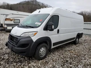 2023 Ram ProMaster Cargo with VIN 3C6MRVJG8PE506829, listed as a Copart auction lot 55868065 with 52,342 mi miles and Clean Title. Bid and sale history available at DreamBid. Image 1.