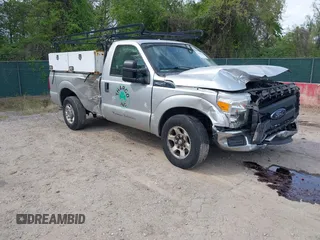 2016 Ford F-250 XL with VIN 1FTBF2A67GED09578, listed as a IAAI auction lot 42133327 with 150,694 mi miles and . Bid and sale history available at DreamBid. Image 1.