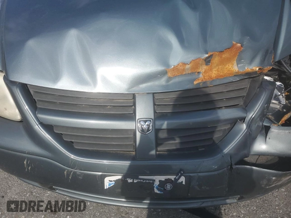 2006 Dodge Caravan SXT with VIN 1D4GP45R86B631958, listed as a Copart auction lot 55338725 with Not provided miles and Salvage title. Bid and sale history available at DreamBid. Image 12.