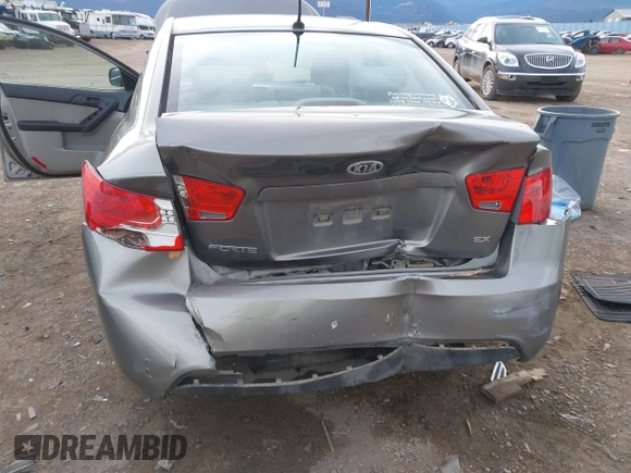 2011 Kia Forte EX with VIN KNAFU4A21B5458641, listed as a IAAI auction lot 40834309 with 149,137 mi miles. Bid and sale history available at carsss.com. Image 6.