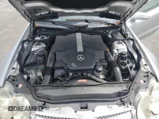 2005 Mercedes-Benz SL 500 with VIN WDBSK75F95F104935, listed as a Copart auction lot 60493705 with 89,994 mi miles and Salvage title. Bid and sale history available at DreamBid. Image 11.