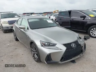 2017 Lexus IS 350 with VIN JTHBE1D25H5031091, listed as a IAAI auction lot 42139078 with 88,725 mi miles and . Bid and sale history available at DreamBid. Image 1.